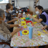 鹿児島ディサービス　創作活動　壁紙