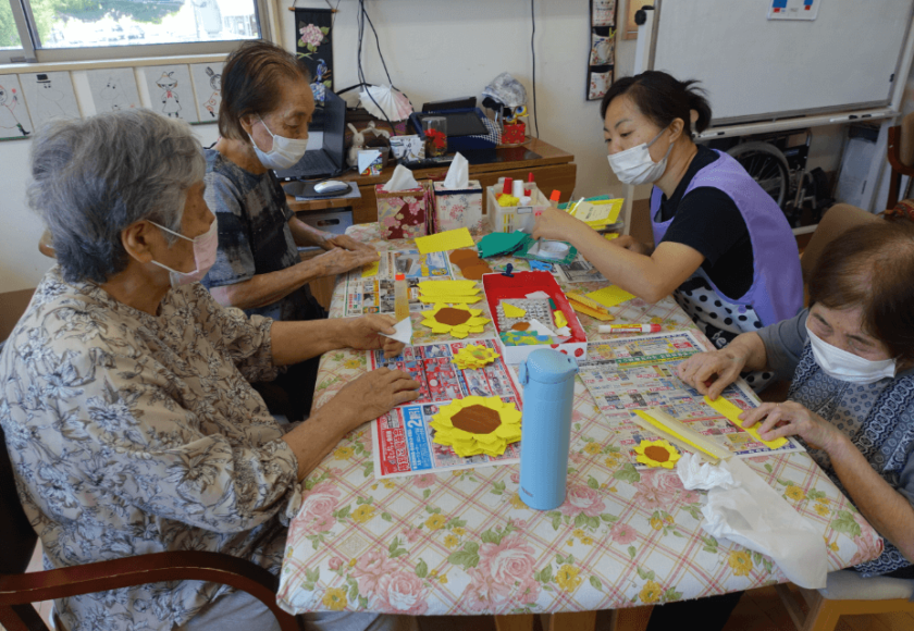 鹿児島ディサービス 創作活動 壁紙