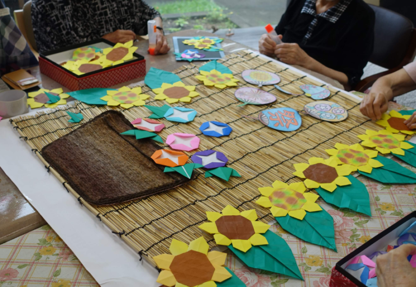 鹿児島ディサービス　創作活動　壁紙