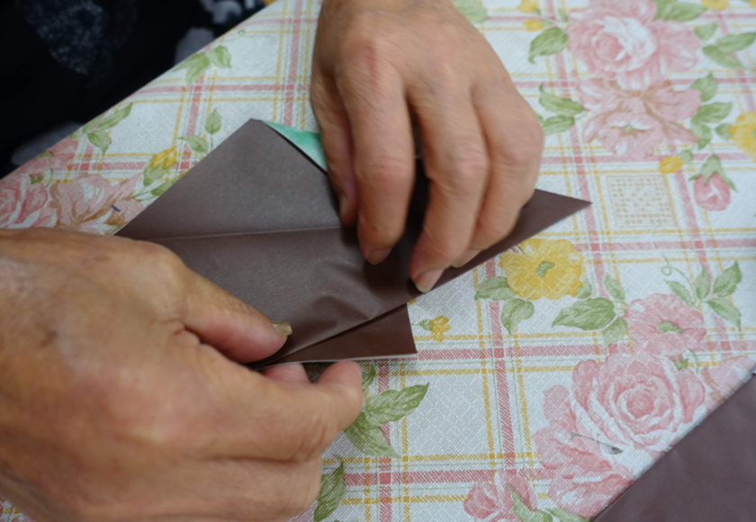 鹿児島ディサービス 創作活動 ソフトクリーム