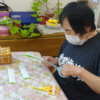 鹿児島ディサービス 創作活動 金魚