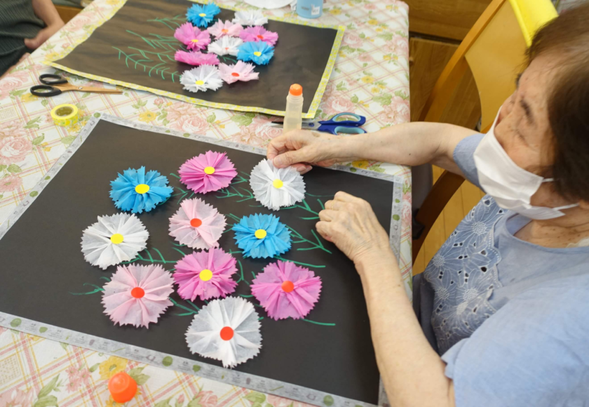 鹿児島 デイサービス 創作活動 コスモス