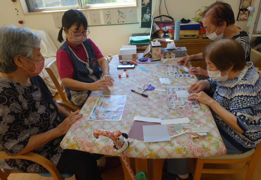 鹿児島ディサービス　創作活動　壁紙