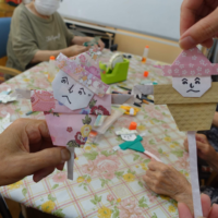 鹿児島 デイサービス 創作活動 壁紙作り
