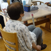 鹿児島ディサービス　棒体操　運動