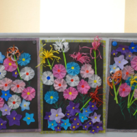 鹿児島デイサービス　創作活動　秋