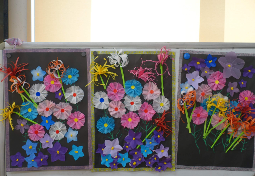 鹿児島デイサービス 創作活動 秋