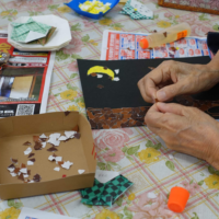 鹿児島　デイサービス　創作活動