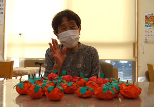 鹿児島ディサービス 創作活動 果物