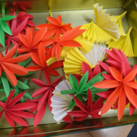 鹿児島 デイサービス 創作活動 紅葉
