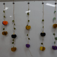 鹿児島　デイサービス　創作活動　かぼちゃ