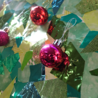 鹿児島　デイサービス　創作活動　クリスマス