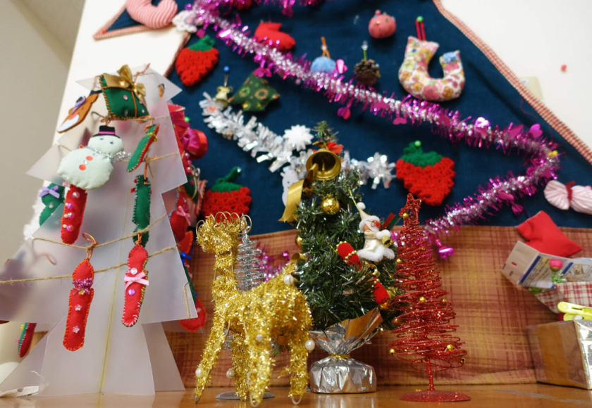 鹿児島 デイサービス クリスマス 装飾