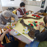 鹿児島ディサービス　２月壁紙　作成