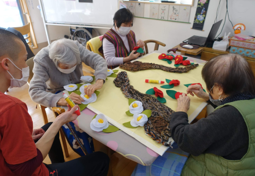 鹿児島ディサービス　２月壁紙　作成