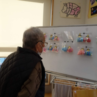 鹿児島 デイサービス 創作活動 雛祭り