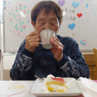 鹿児島デイサービス 誕生日会 手作り ケーキ