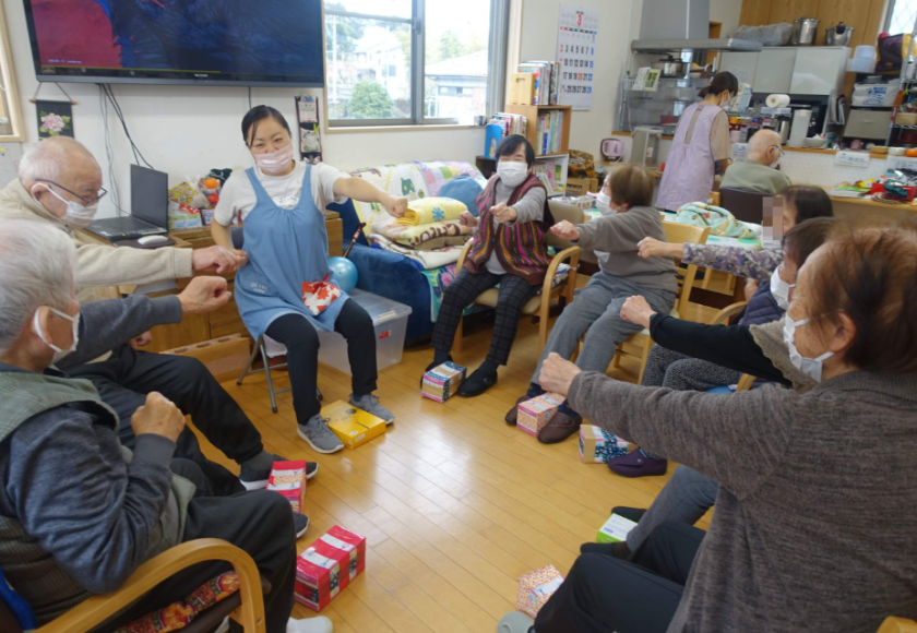 鹿児島ディサービス　運動　全体