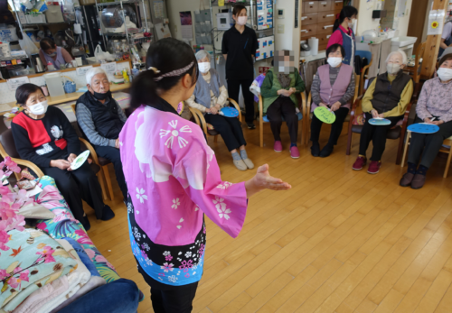 鹿児島 デイサービス 創業祭 踊り 出し物