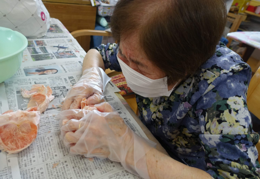 鹿児島ディサービス ボンタン 取り出し