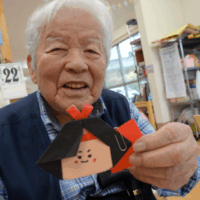 鹿児島ディサービス　創作活動　金太郎