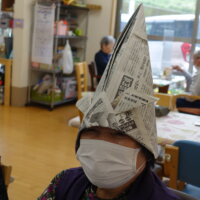 鹿児島　デイサービス　創作活動　母の日　五月