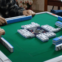 鹿児島ディサービス　麻雀　レク活動