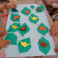 鹿児島 デイサービス 創作活動 壁紙 カタツムリ 梅雨