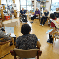 鹿児島ディサービス レク活動 合唱