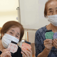 鹿児島デイサービス 創作活動 提灯