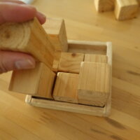 鹿児島　デイサービス　木製パズル　脳トレ