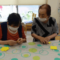 鹿児島デイサービス 創作活動 ひまわり