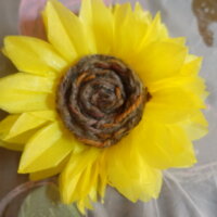 鹿児島　デイサービス　創作活動　８月　ひまわり