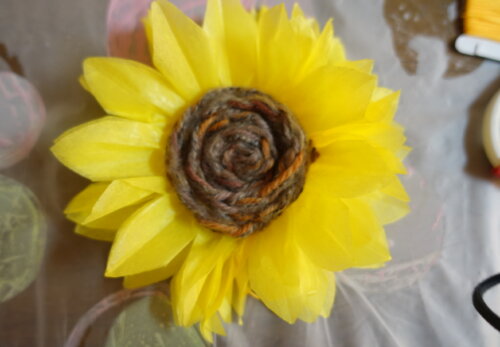 鹿児島 デイサービス 創作活動 8月 ひまわり