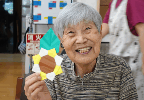 鹿児島デイサービス 創作活動 ひまわり