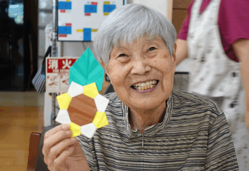 鹿児島デイサービス 創作活動 ひまわり