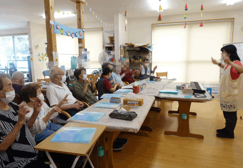 鹿児島デイサービス 手話 合唱