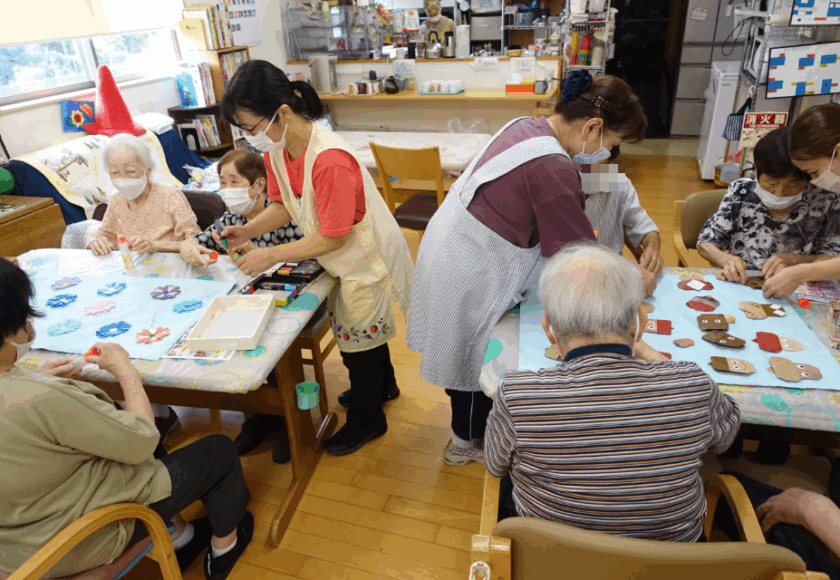 鹿児島デイサービス 創作活動 壁紙