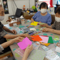 鹿児島デイサービス　創作活動　手紙入れ