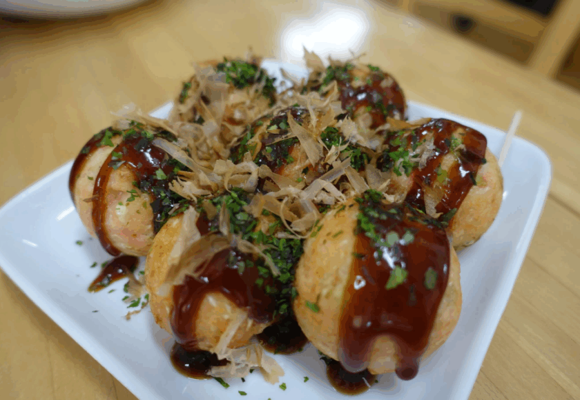 鹿児島デイサービス　おやつレク　たこ焼き