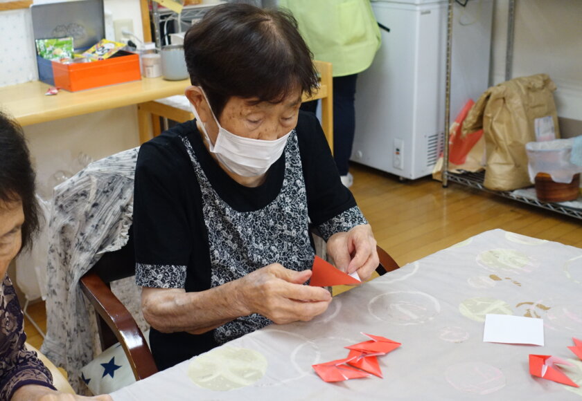 鹿児島 デイサービス 創作活動 壁紙 紅葉