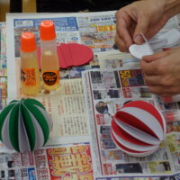 鹿児島 デイサービス 創作活動 飾り作り