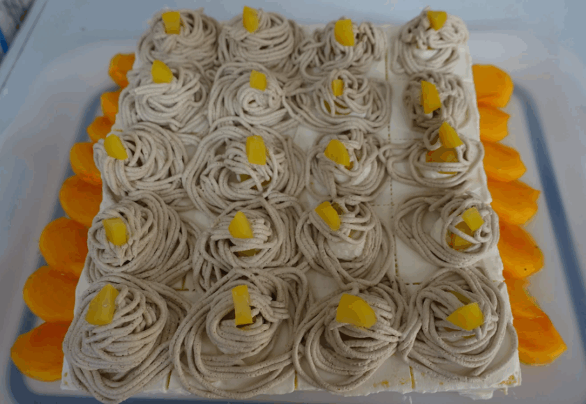 鹿児島デイサービス　手作りケーキ　誕生日会