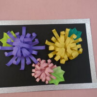 鹿児島 デイサービス 創作活動 菊