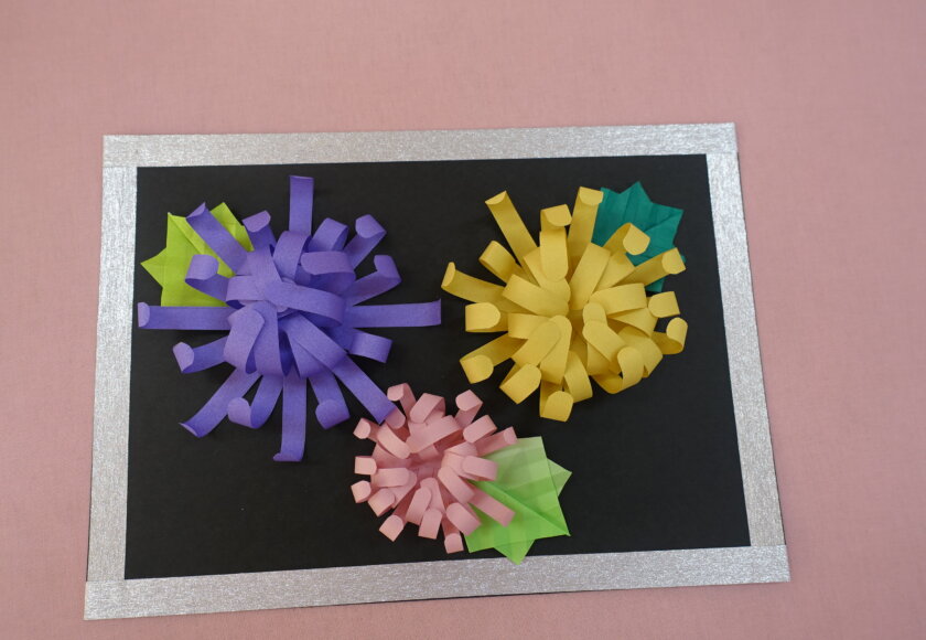 鹿児島　デイサービス　創作活動　菊