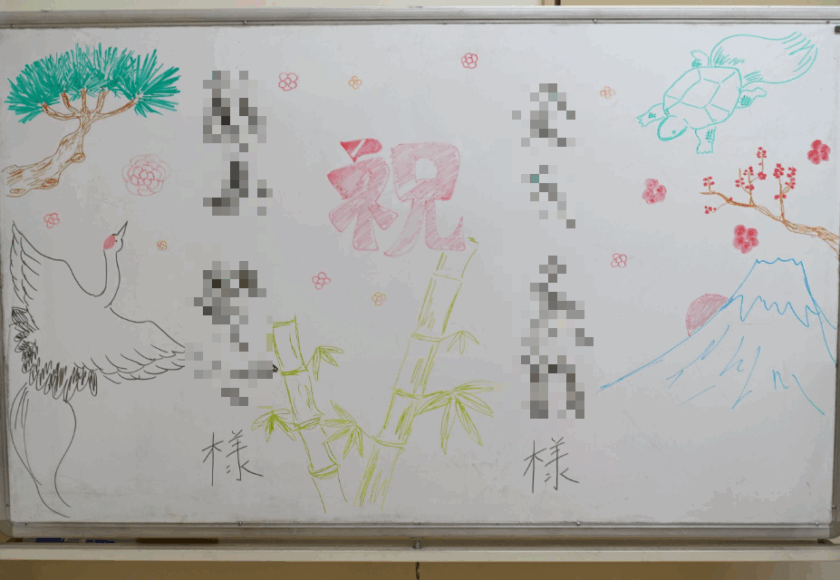 鹿児島デイサービス　誕生日会　祝ボード