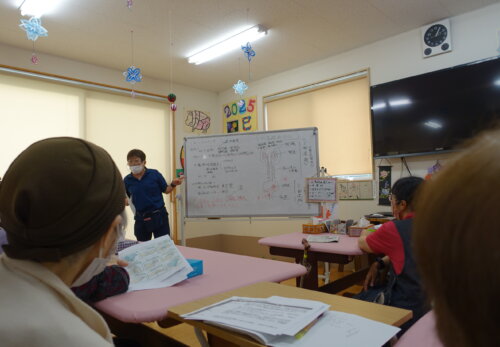 鹿児島 デイサービス 看護レク 座学