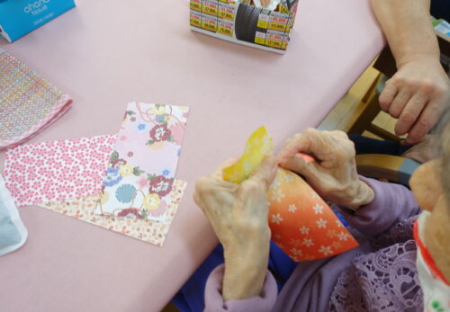 鹿児島　デイサービス　創作活動　壁紙　一月　菜の花マラソン