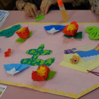 鹿児島　デイサービス　創作活動　壁紙