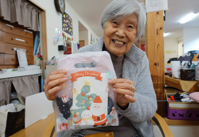 鹿児島デイサービス　クリスマス　プレゼント